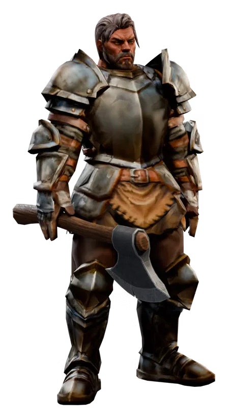 Warrior from Deskrawl